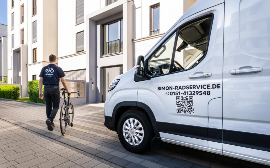 Businessfotografie Freiburg – Einblick bei Simon Radservice